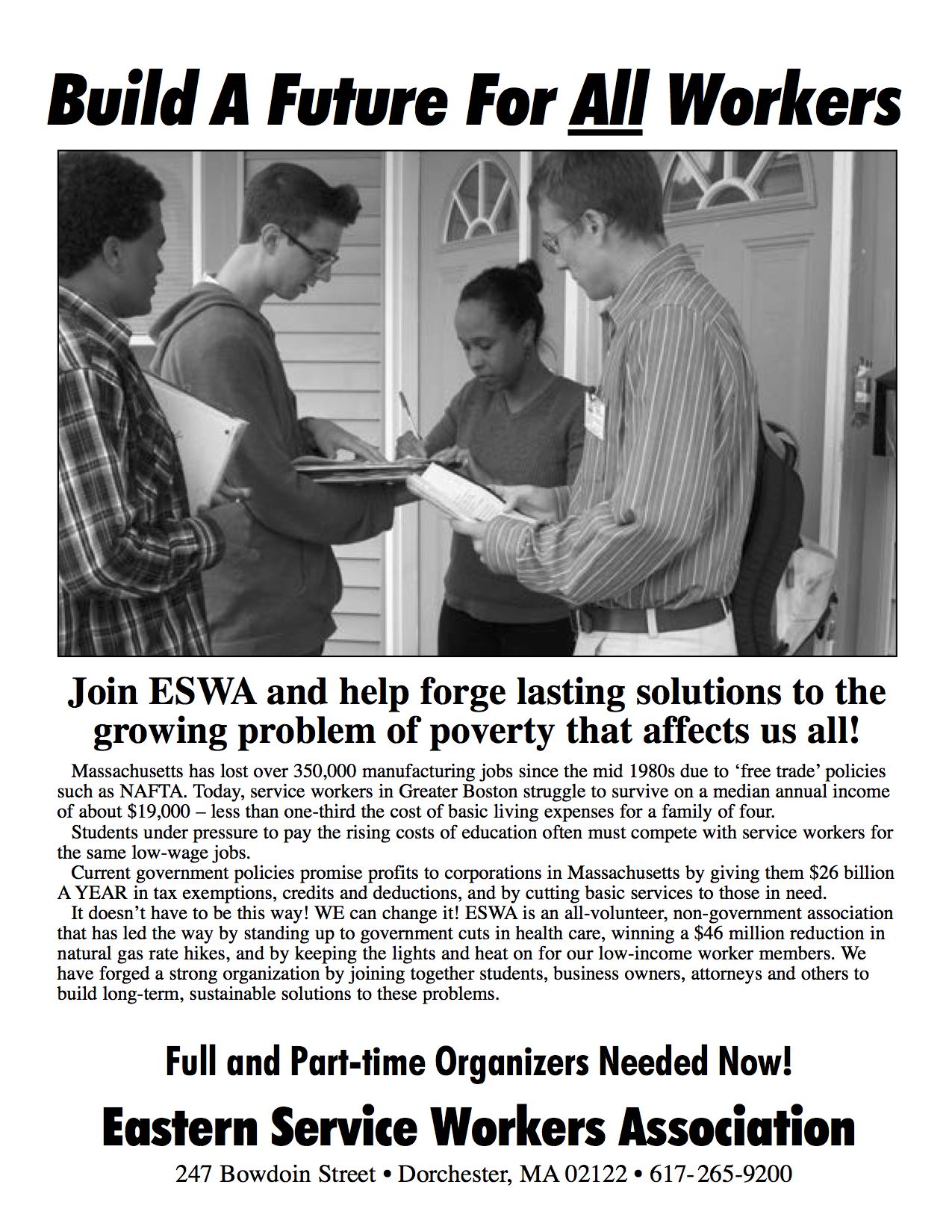 Join the Movement for Change with ESWA!